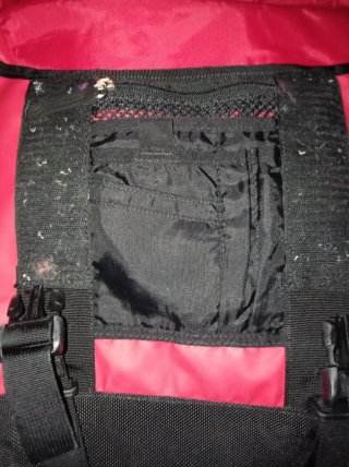 Bolsa North Face Roja Impermeable