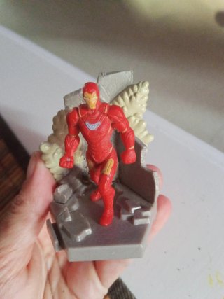 Figura Iron Man para tarta