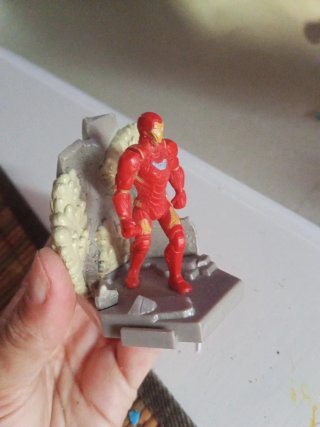 Figura Iron Man para tarta