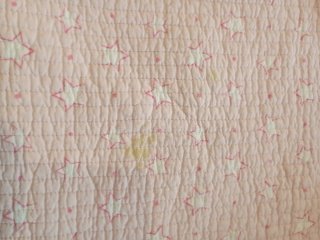 Colcha Zara Home Kids estrellas rosa
