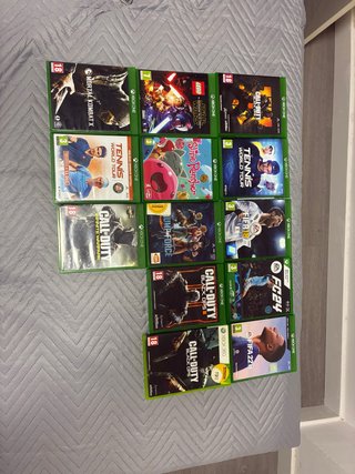 Lote Juegos Xbox One y 360