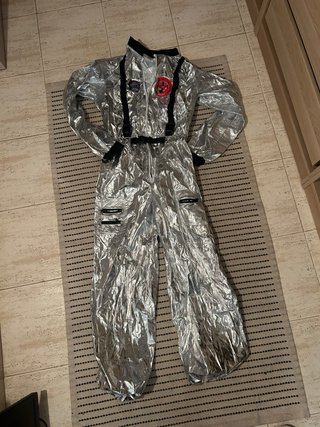 Disfraz Astronauta Cromado Mujer Talla M