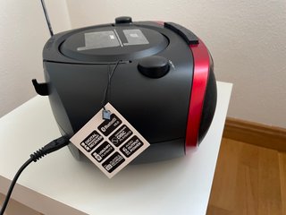 Aiwa BBTC-660DAB Radio, CD y  Cassette Portátil