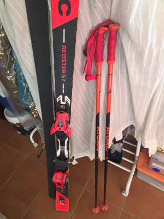 Esquís Atomic Redster S7 Rojo/Negro