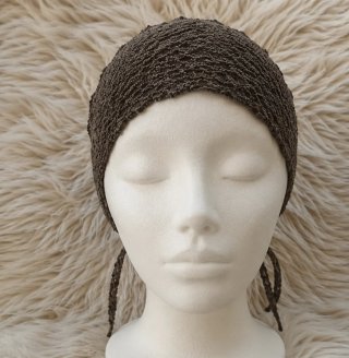 Bandana crochet hecha a mano