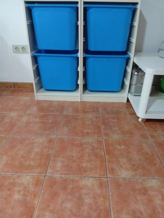 Mueble Cajonera Ikea Azul Plástico Tengo 2 unidad