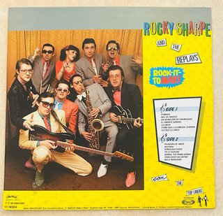ROCKY SHARPE VINILO LP ROCK MARS ROCKABILLY 1980