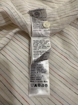 Camisa Levi's - Lino Talla XS - Sin Usar