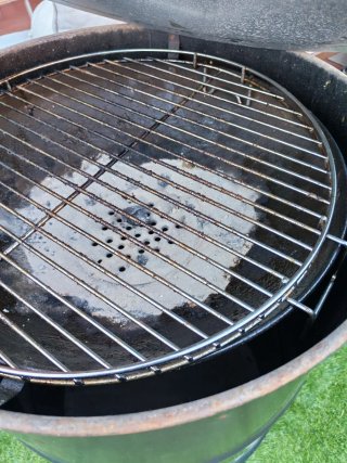 Barbacoa Bidón Metálico Negro
