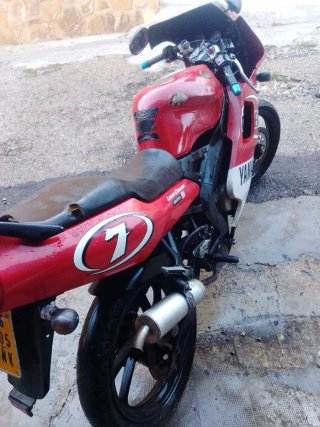 Yamaha tzr Checa Roja Negra Manual