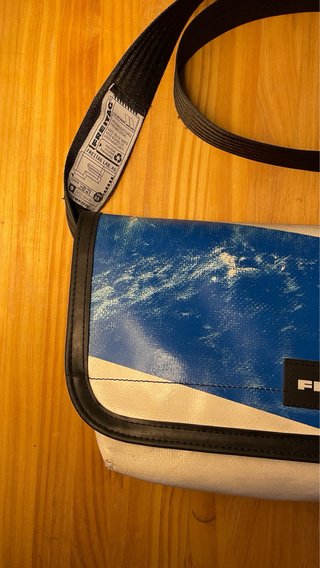 Bolsa Freitag franja Azul