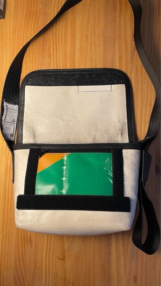 Bolsa Freitag franja Azul