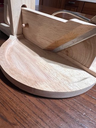 Affettatrice manuale in legno