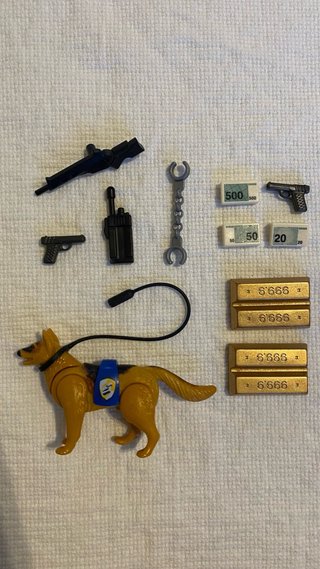 Playmobil Coche Policía con Perro y Figuras