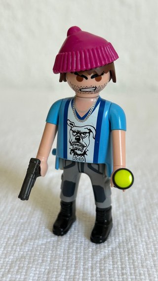 Playmobil Coche Policía con Perro y Figuras