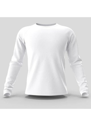 Camiseta manga larga roja.