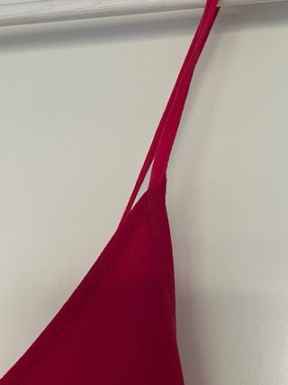 Vestido Zara Nuevo Talla M Rosa Fucsia