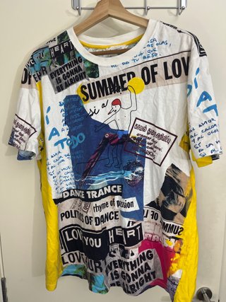 Camiseta Summer of Love multicolor