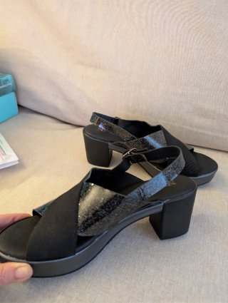 Sandalias Natalia Blanco Talla 38