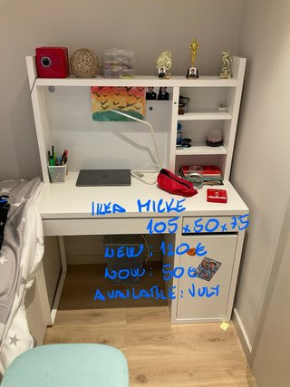 Escritorio IKEA MICKE Blanco
