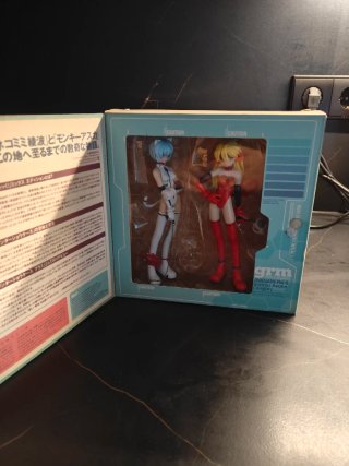 Figuras Evangelion Rei & Asuka Grimrock! Mix