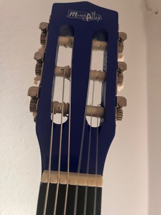 Guitarra Española Azul Juvenil 3 a 7 años