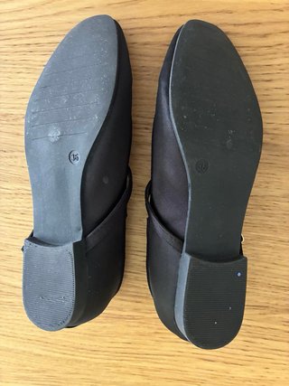 Bailarinas Piccola Piu Talla 36 Negras.Impecables.