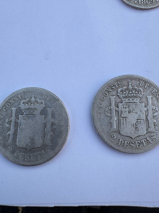 Lote monedas antiguas