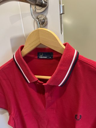 Polo Fred Perry Rojo Talla M