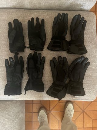 Guantes Moto BMW Negros