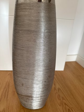 Vaso Maison du Monde Metallo Grigio/Argento