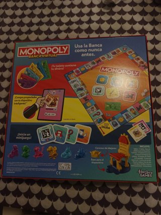 Monopoly Banca Virtual Juego de Mesa