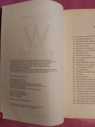 W de Wikileaks la venganza contra las mentiras ...