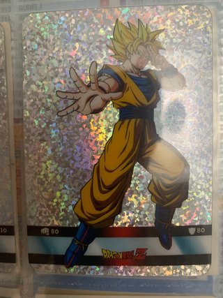 Cartas Dragon Ball Z Laminacards