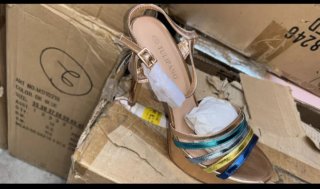 Scarpe donna Tulipano oro multicolor