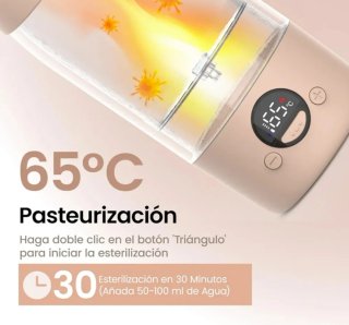 Calienta biberones portátil