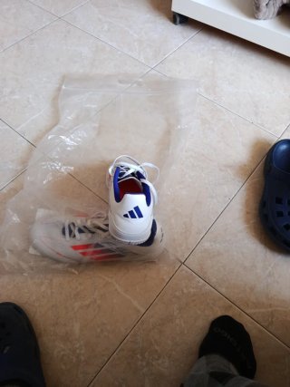Zapatillas Adidas Fútbol Sala Talla 41 Blancas