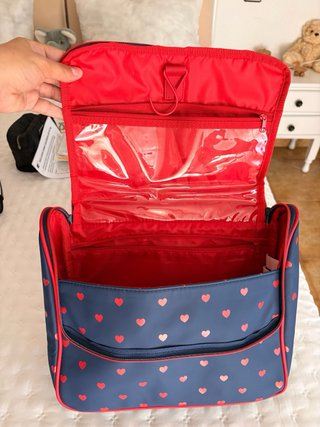 Neceser Mickey Mouse Grande Rojo y Azul