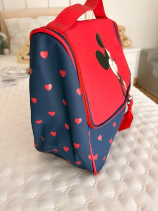 Neceser Mickey Mouse Grande Rojo y Azul