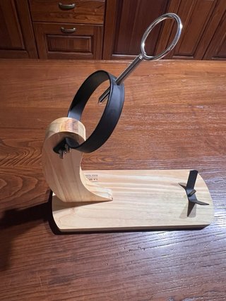 Porta prosciutto piccolo in legno