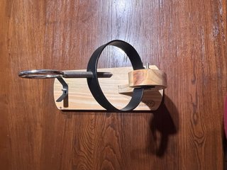 Porta prosciutto piccolo in legno