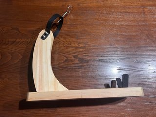 Porta prosciutto piccolo in legno