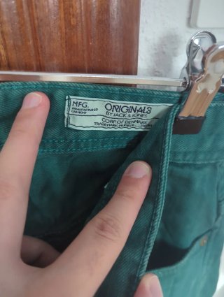 Pantalón vaquero Jack&Jones verde