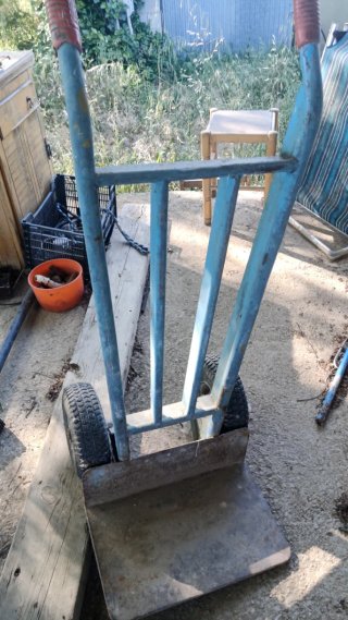 Carretilla de obra muy fuerte