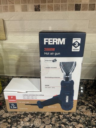 Pistola aria calda FERM 2000W