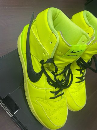 Scarpe Nike x Ambush Giallo Fluo