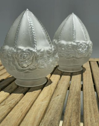 Juego  tulipas vintage cristal