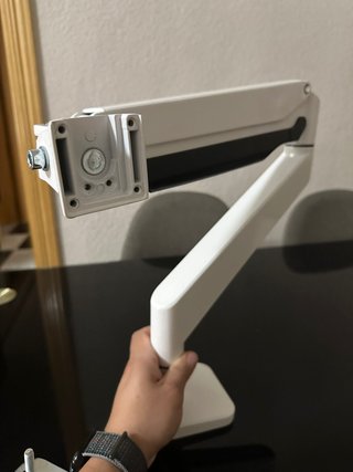 Brazo Soporte Monitor PC Blanco