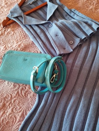 Conjunto punto Zara azul