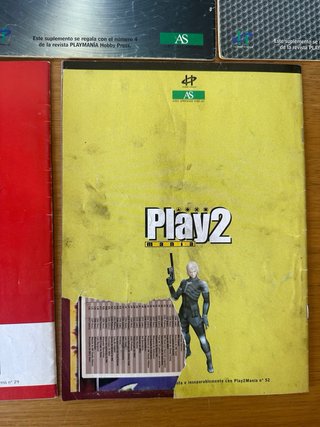 Lote 7 Guías PS1/PS2: Metal Gear, Resident Evil, G